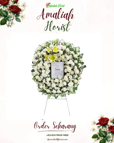 Krans Bunga Duka Praya Barat Daya